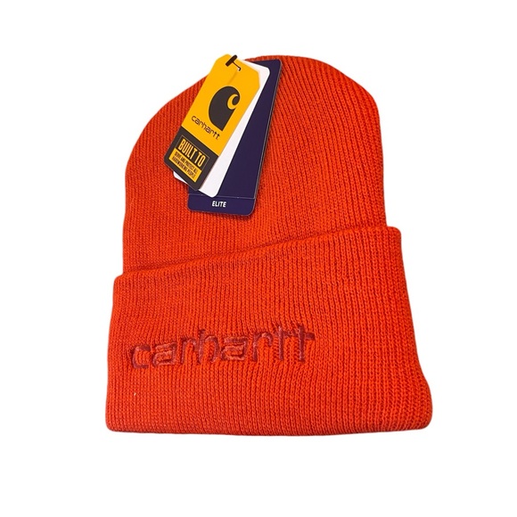 Carhartt Insulated Logo Graphic Cuffed Elite Beanie - Picture 3 of 6